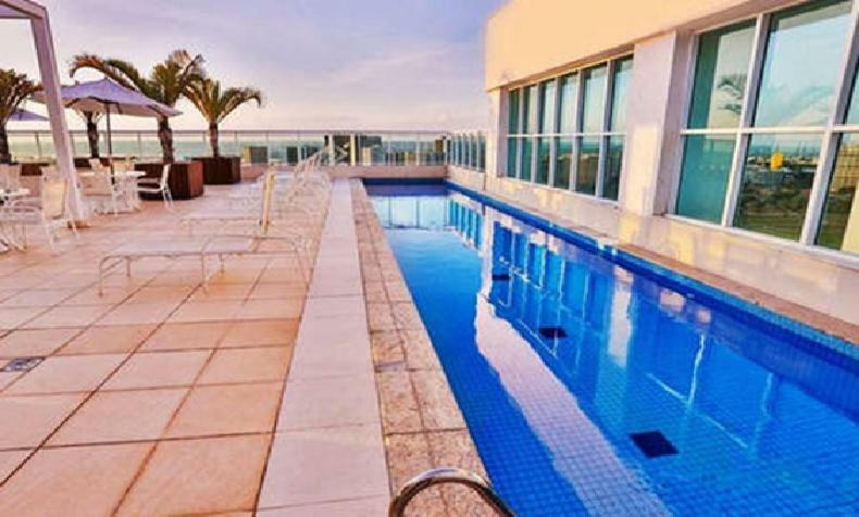 Ed Saint Moritz, Flat Com Garagem 01, Shn No Coracao De Brasilia 아파트 외부 사진