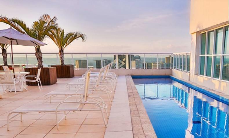 Ed Saint Moritz, Flat Com Garagem 01, Shn No Coracao De Brasilia 아파트 외부 사진